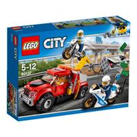 LEGO Kranvogn-kaos med 2 motorcykler