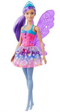 Barbie dukke Dreamtopia Fairy lilla hår
