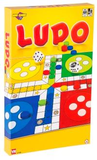 Ludo med globus og stjerne