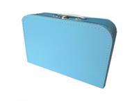 Papkuffert blå lys 30 cm