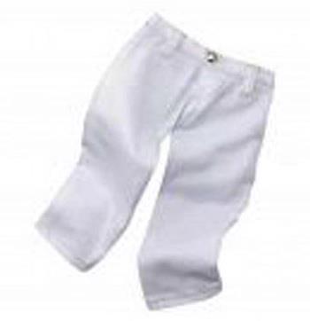 Götz dukketøj jeans hvide 27 cm.