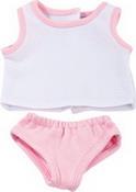 Götz dukketøj undertøj pink 33- 46-50 cm