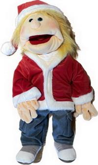Living Puppets hånddukke i juledragt 65 cm