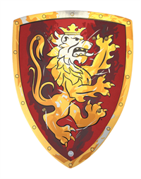 Liontouch Noble Knight skjold, rød