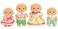 Sylvanian Families Puddelhund familie.