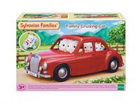 Sylvanian Families rød bil med klapvogn
