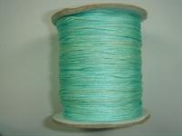 Knyttegarn nylon 1 mm lys mintgr�n 65 m.