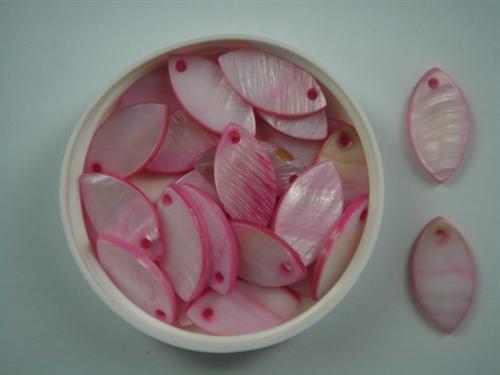 Perlemorsspidser rosa 50 g = ca. 75 stk.