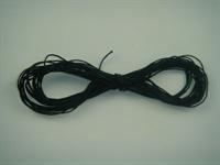Vokset snor 1 mm sort 50 g