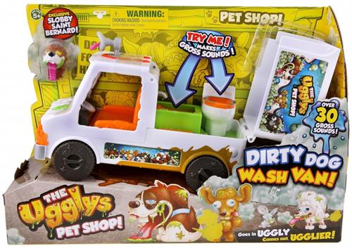 The Ugglys Dog Wash Van - meget morsom bil med lyde