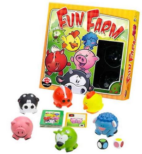 Danspil Fun Farm - et sjovt og hurtigt spil.
