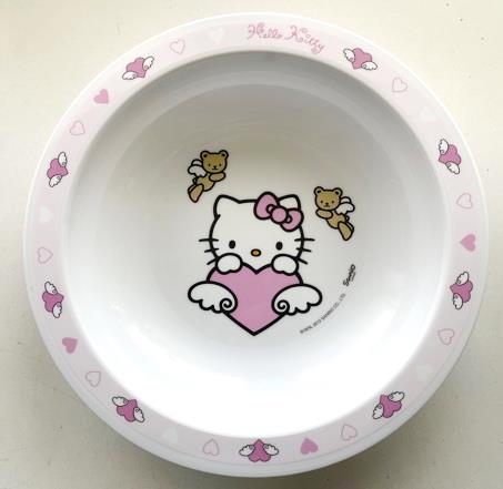 Tallerken Hello Kitty dyb