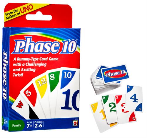Uno Phase 10 - dansk udgave - Tilbud.