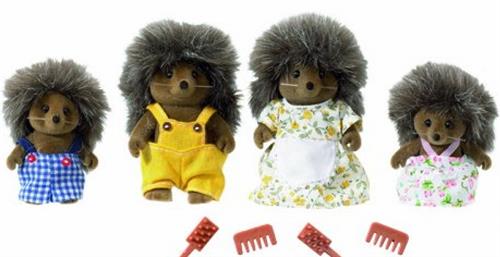 Sylvanian Families pindsvin familie