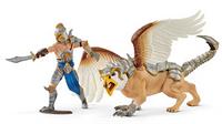 Schleich Eldrador griffon med ridder