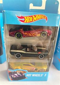 Hot Wheels biler 3 pak D