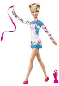 Barbie dukke Gymnastics Champion tilbud