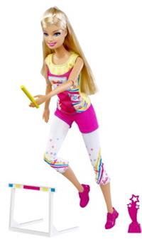 Barbie dukke Track Champion