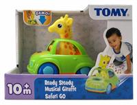 TOMY Bil med musik og giraf. Rigtig sjov, tryk på I og se video.