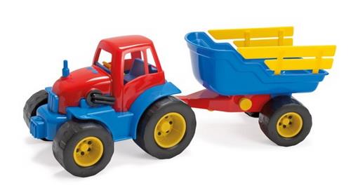 Dantoy traktor med anhænger 42 cm