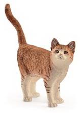 Schleich kat stribet brun