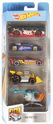 Hot Wheels biler Metro 5 stk.