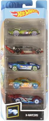 Hot Wheels biler X-Raycers 5 stk.