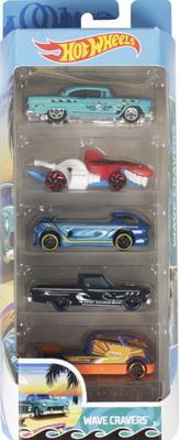 Hot Wheels biler Wave Cravers 5 stk.