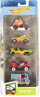 Hot Wheels biler Fun Park 5 stk.