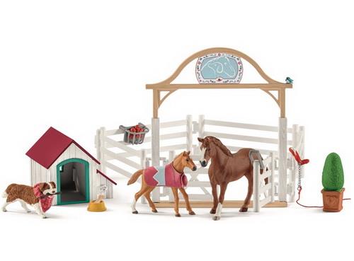 Schleich Hesteindhegning m heste mm