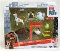 Secret life of pets figurer 6 stk. pakke