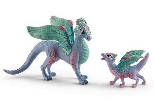 Schleich Bayala Blomsterdrage med baby