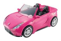 Barbie bil pink Cabriolet