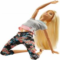 Barbie dukke Made to Move lyst hår