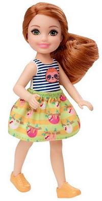 Barbie Chelsea dukke med stibet top