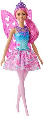 Barbie dukke Dreamtopia Fairy pink hår