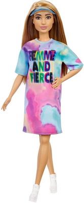 Barbie dukke i batik kjole