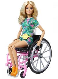 Barbie dukke i kørestol