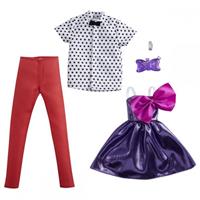 Barbie +Ken tøj party sampak