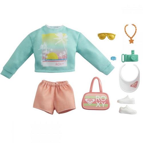 Information Turbine Fjord Barbie tøj sommersæt shorts, bluse