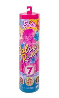 Barbie Color Reveal suprise party serie - dyppes i varmt vand.