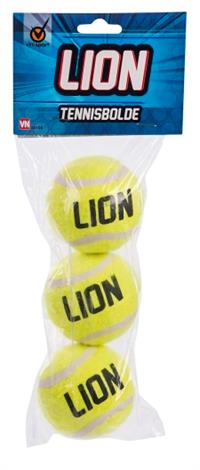 Tennisbolde Lion 3 stk