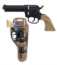 Gonher Cowboy 8 skuds legetøjs revolver i metal