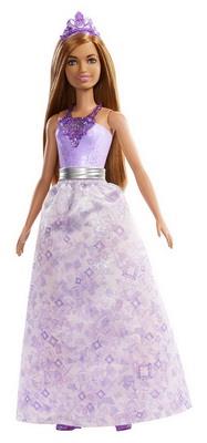 Barbie dukke prinsesse lilla diadem