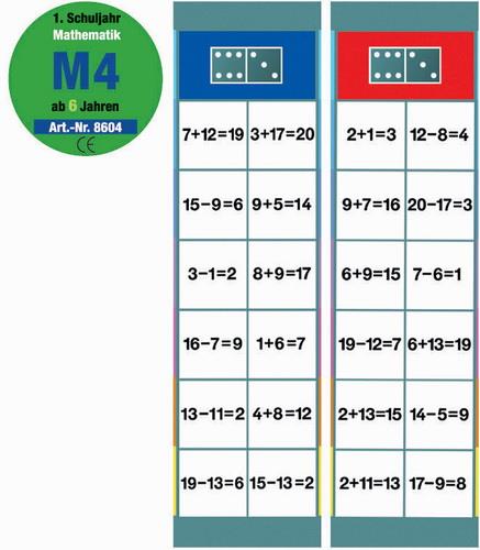 Flocards opgaver matematik 6 år. M4