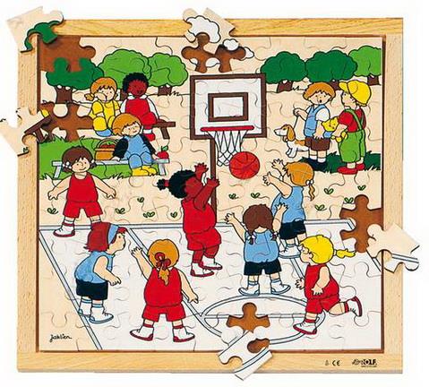 Rolf puslespil basketbold 64 brik.