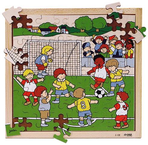 Rolf puslespil fodbold 81 brik 40 x 40 cm