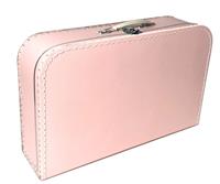 Papkuffert rosa 40 cm