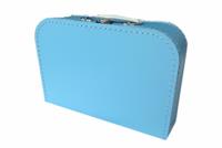 Papkuffert lysblå  20 cm