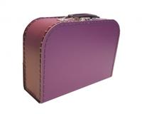 Papkuffert violet 20 cm